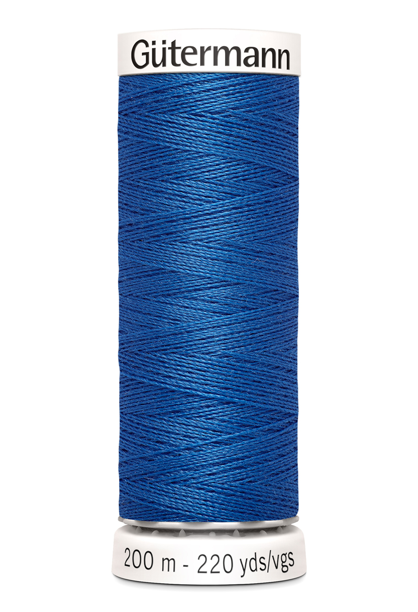 Polyestertråd 200 m – Blå