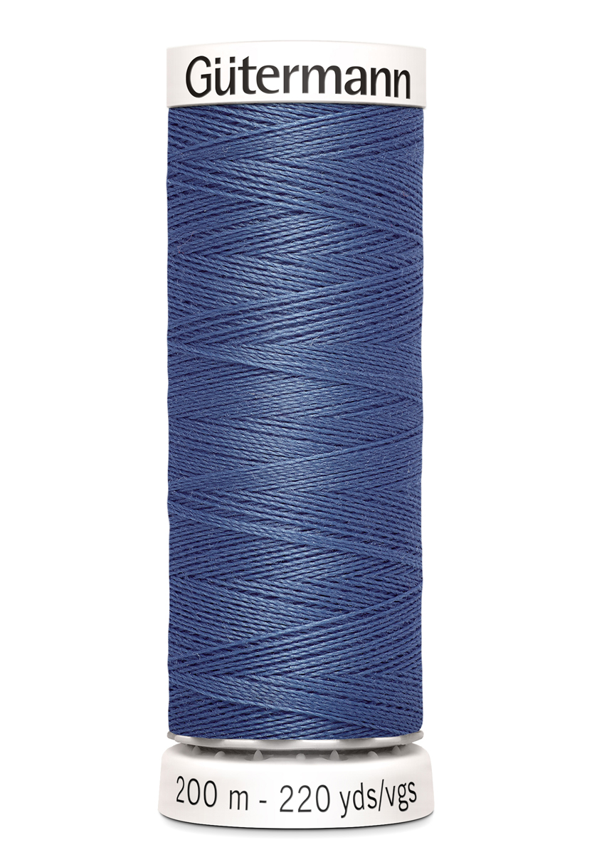 Polyestertråd 200 m Jeansblå