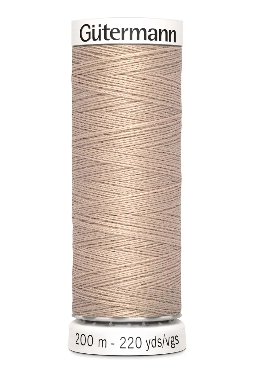 Polyestertråd 200 m Beige / 121