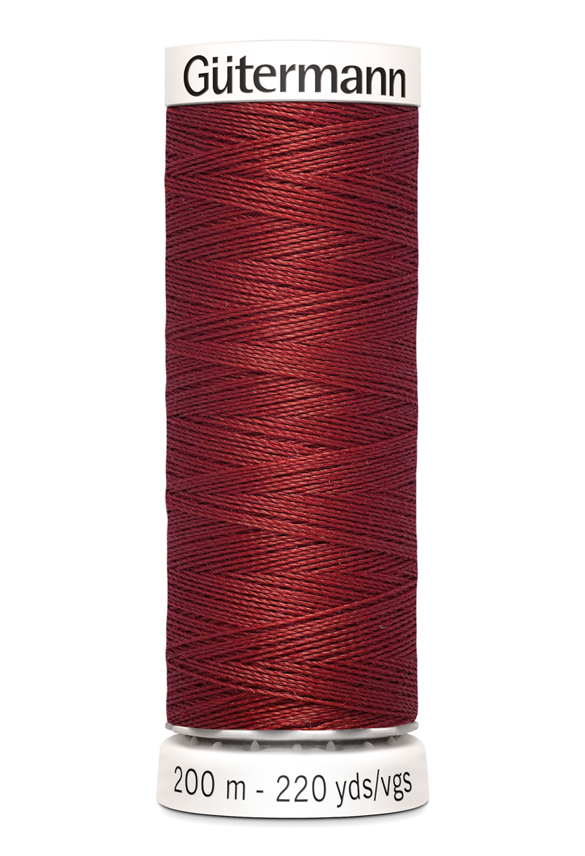 Polyestertråd 200 m - Engelskt röd