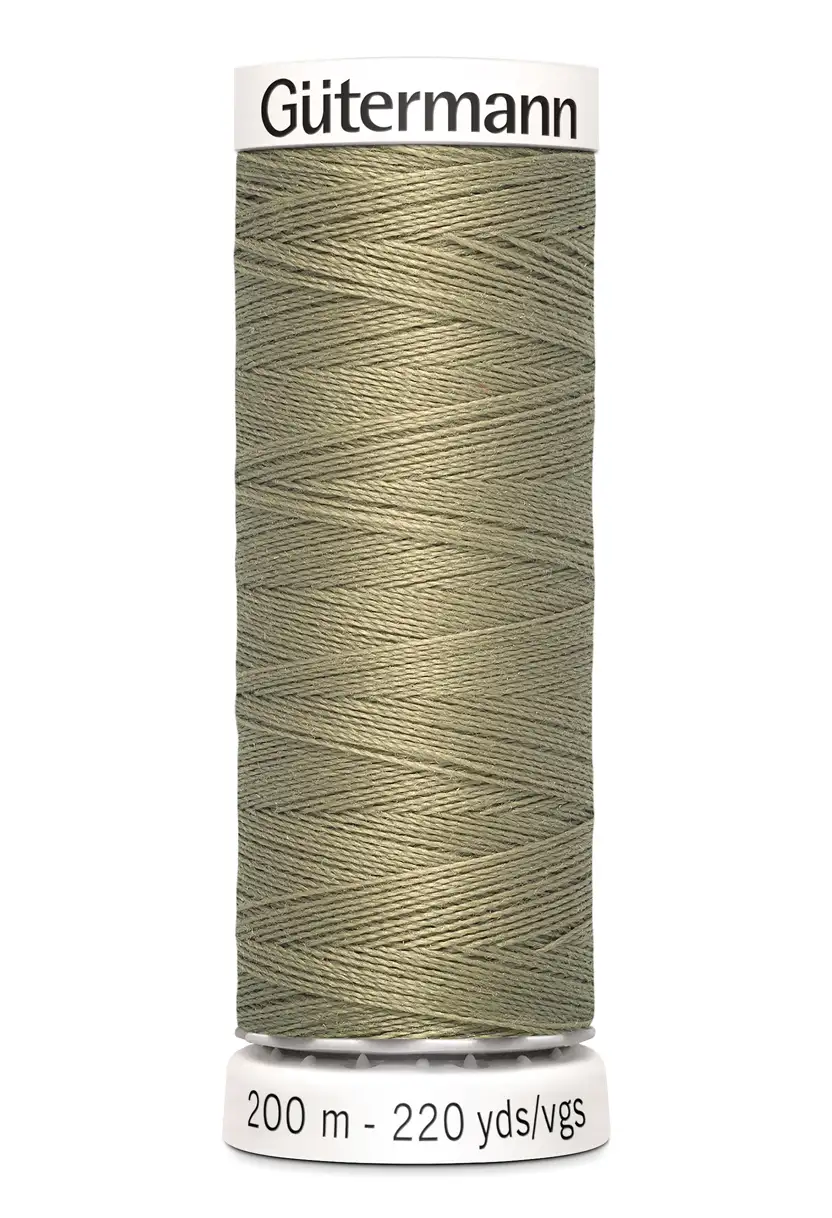 Polyestertråd 200 m Khaki / 258