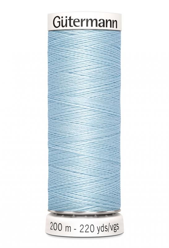 Polyestertråd 200 m Ljusblå / 276