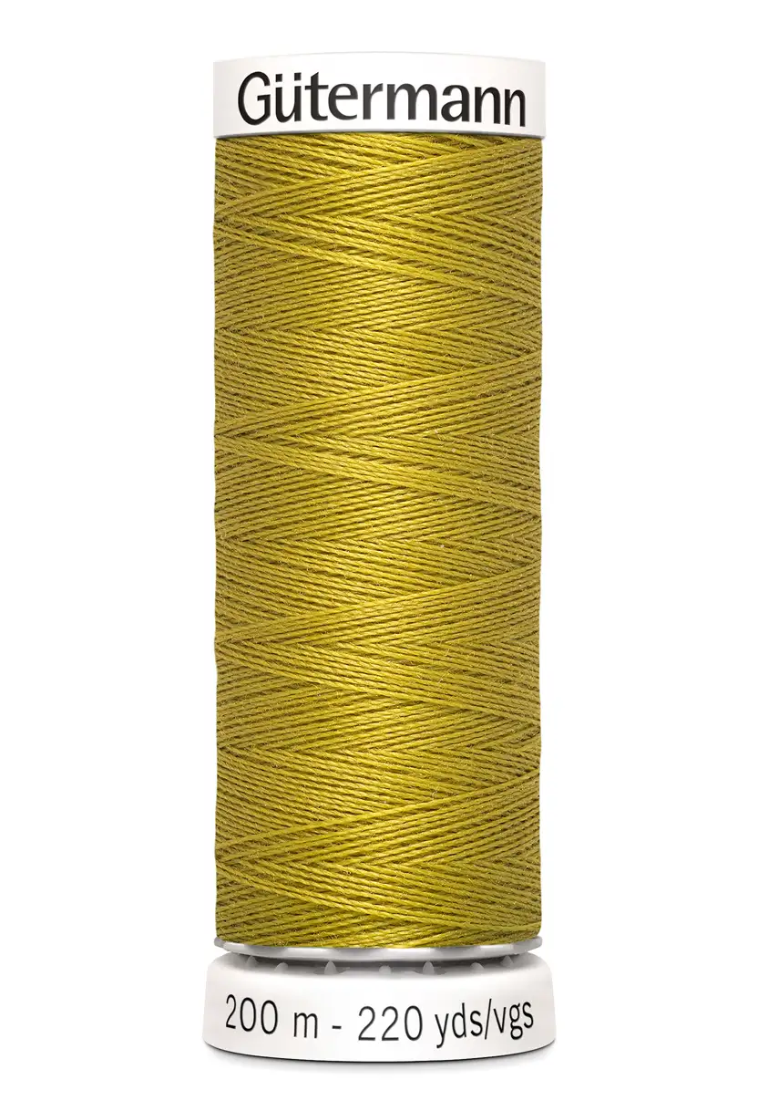 Polyestertråd 200 m Gulgrön / 286
