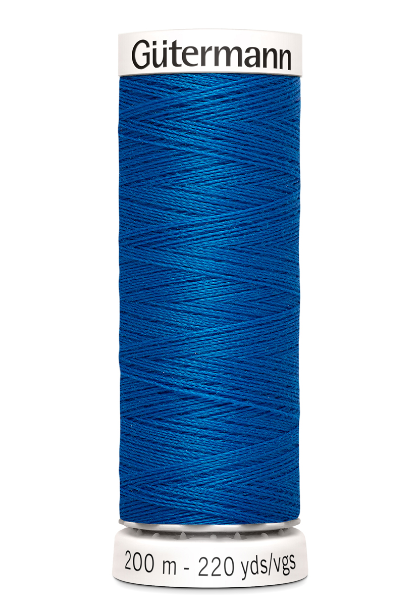 Polyestertråd Klarblå