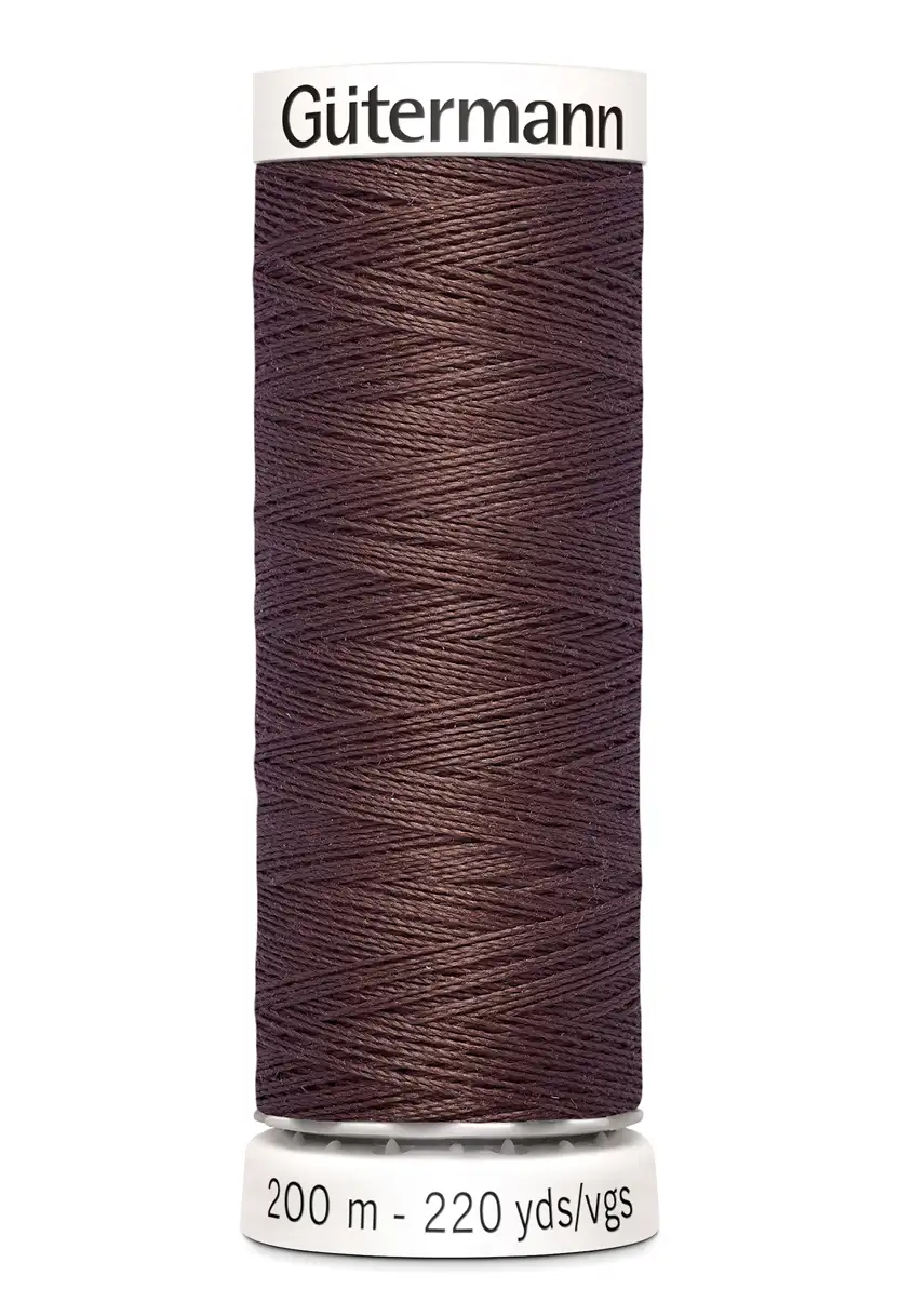Polyestertråd 200 m Brun / 446