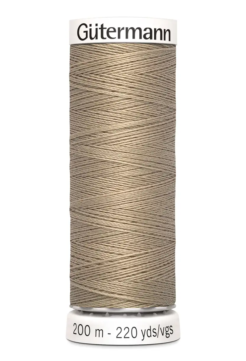 Polyestertråd 200 m Sand / 464