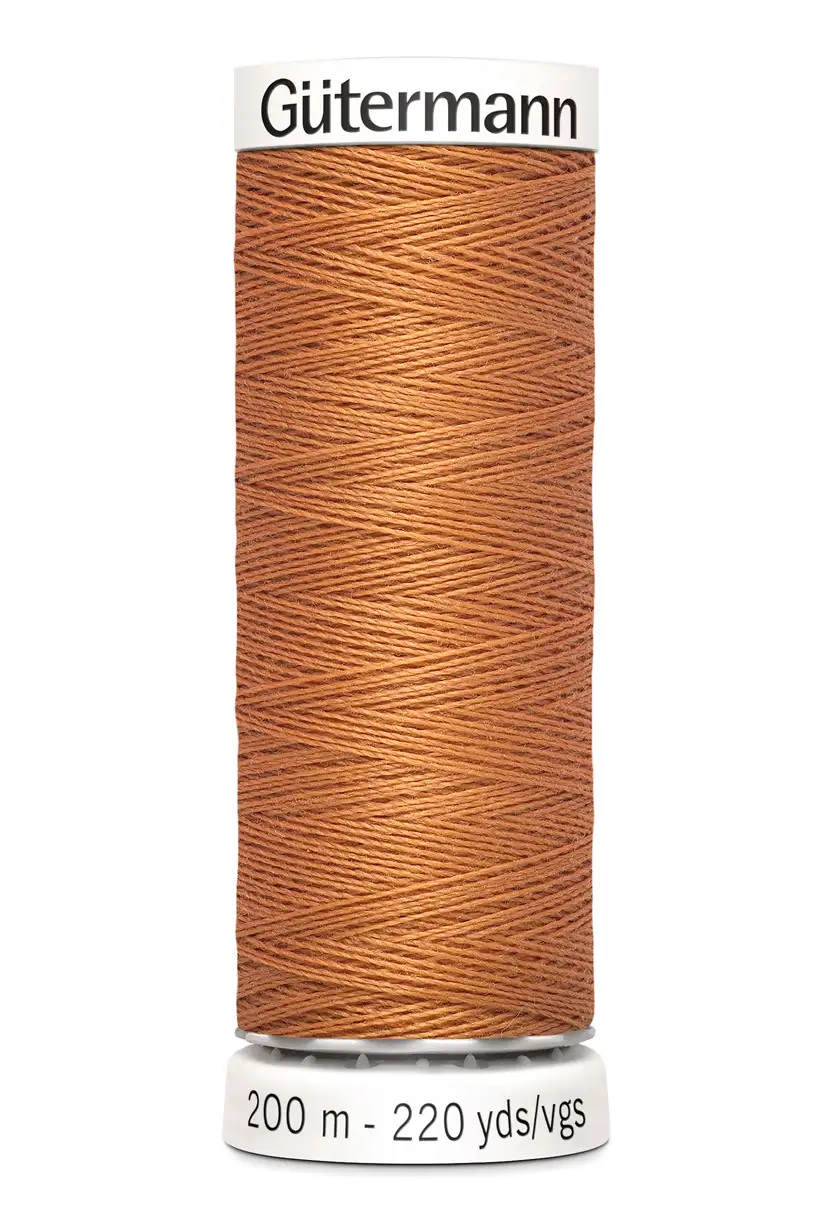 Polyestertråd 200 m Ljus Terracotta / 612