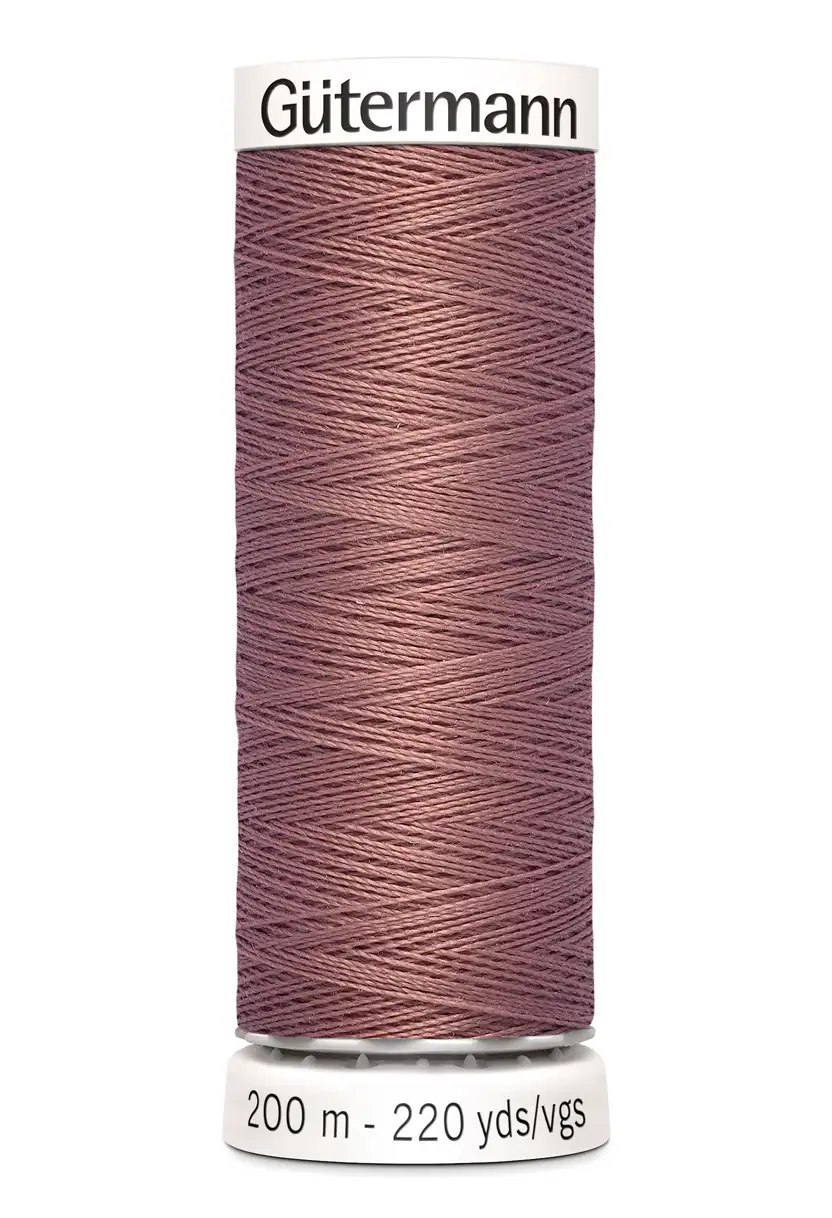 Polyestertråd 200 m Mauve / 844