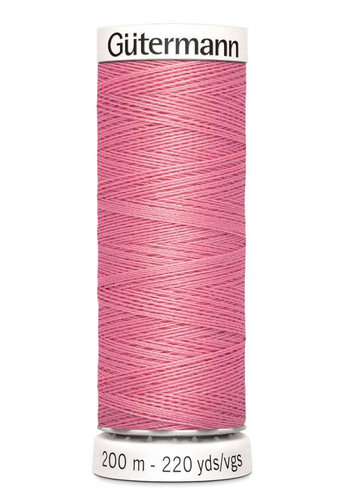 Polyestertråd 200 m – Ljusrosa