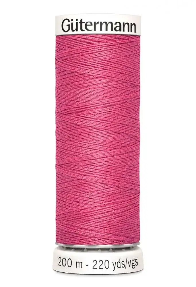 Polyestertråd 200 m Rosa / 890