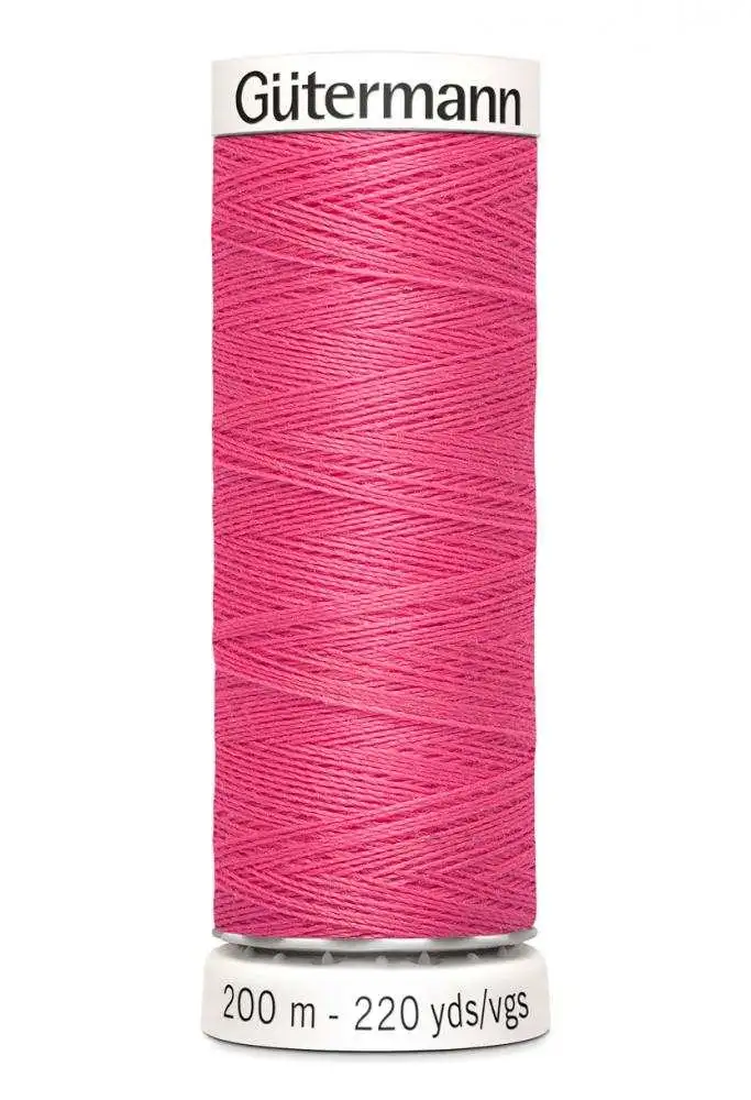 Polyestertråd 200 m Rosa / 986