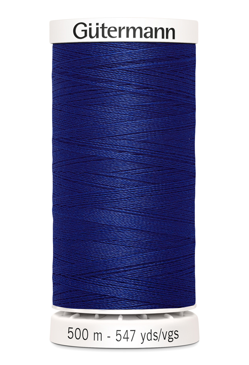 Polyestertråd 500 m Blå