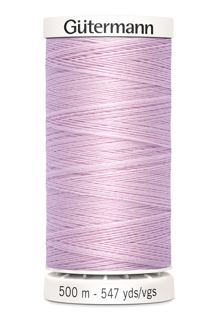 Polyestertråd 500 m - Klassisk Rosa