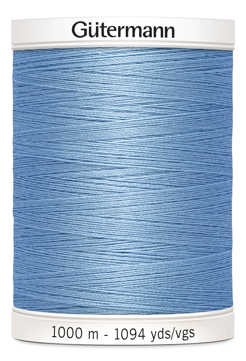 Polyestertråd 1000 m Himmelsblå