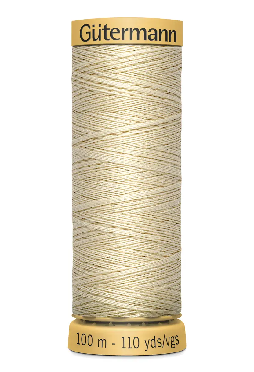 Bomullstråd 100m Beige / 519