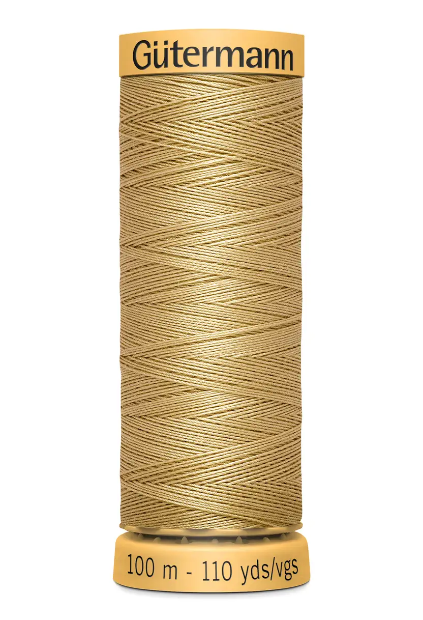 Bomullstråd 100m Beige / 1037