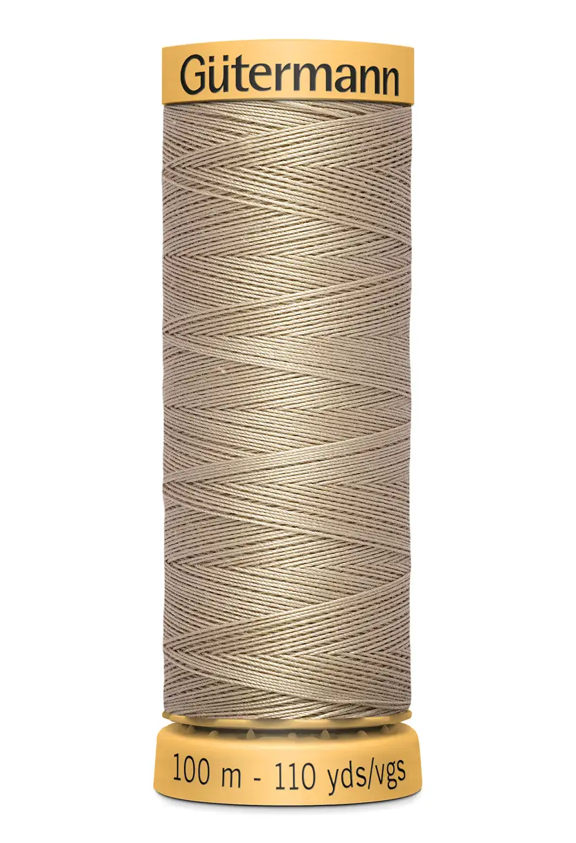 Bomullstråd 100m Beige / 1427