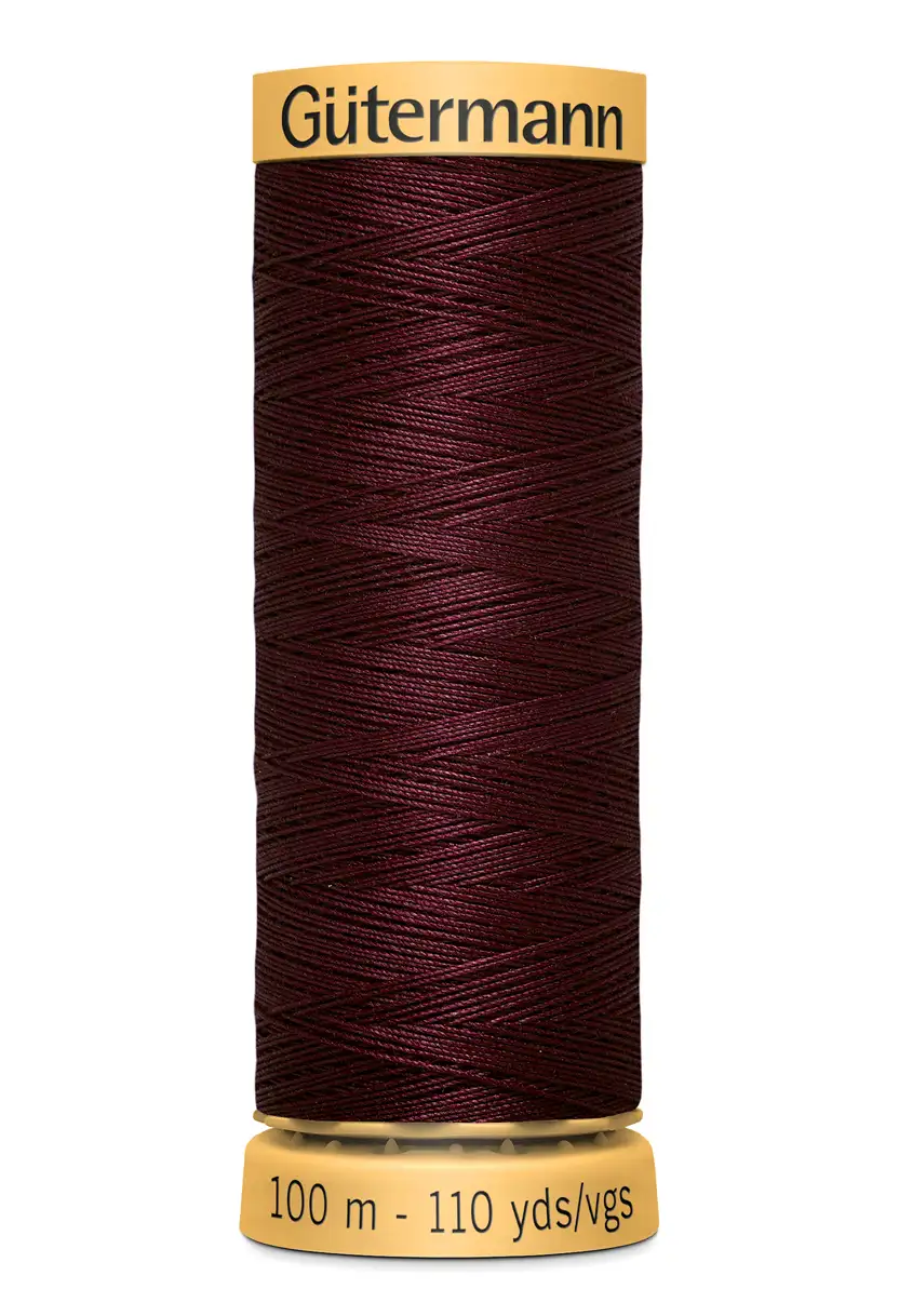 Bomullstråd 100m Burgundy / 3032
