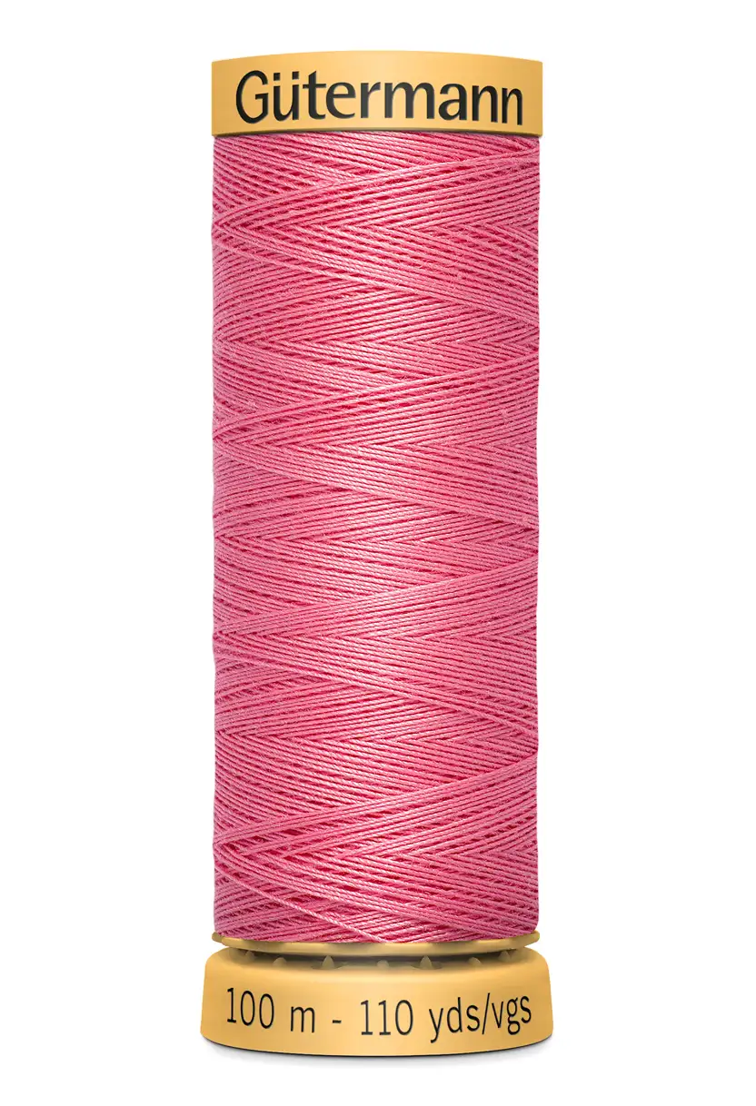 Bomullstråd 100m Rosa / 5128