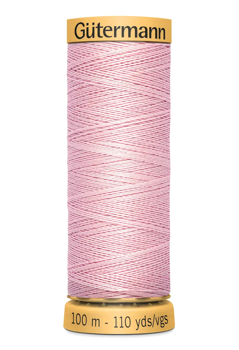 Bomullstråd 100m Rosa / 6044