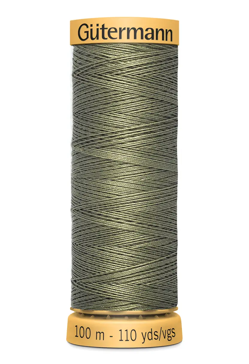Bomullstråd 100m Khaki / 8786