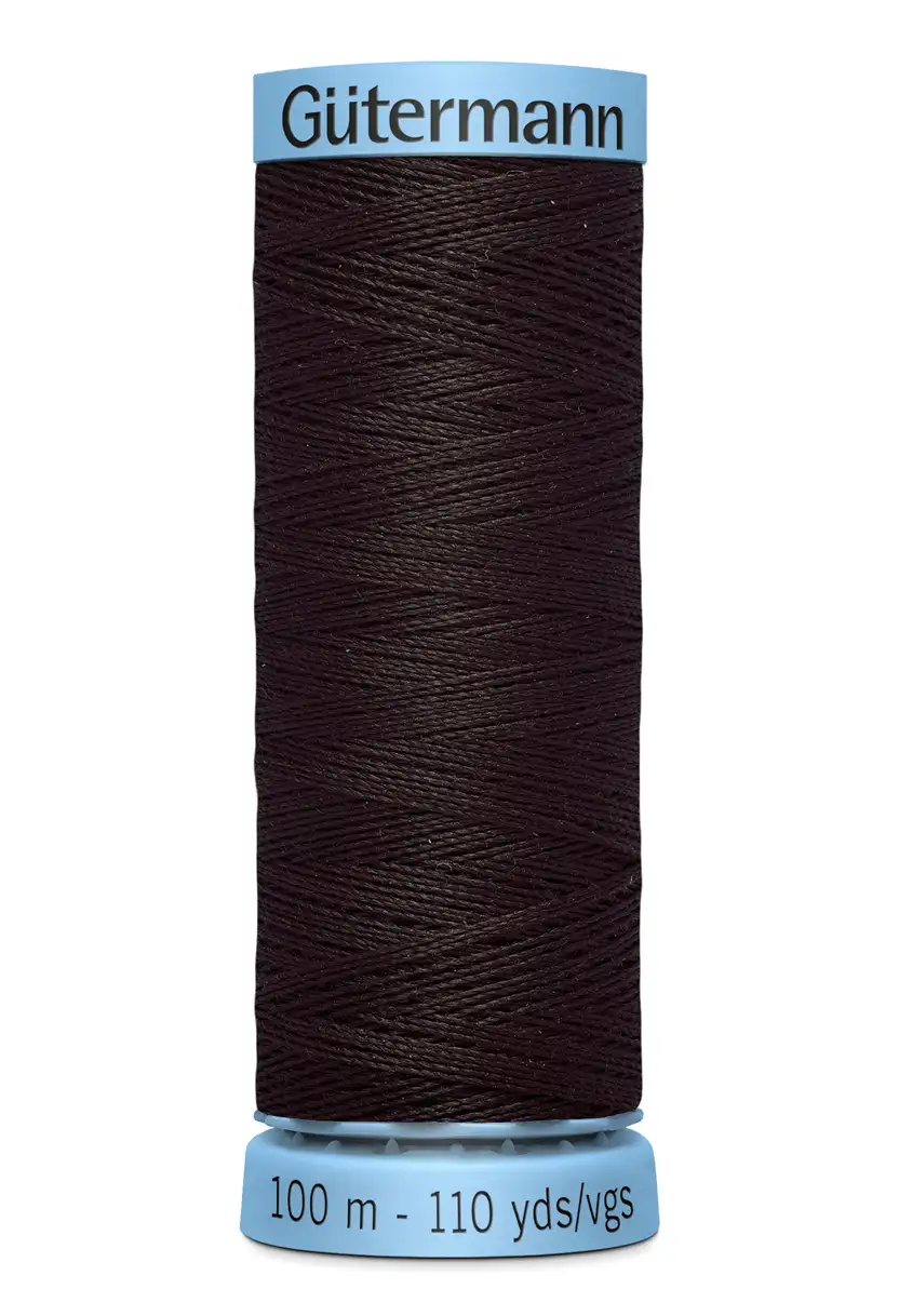 Sysilke 100m Mörkbrun / 697