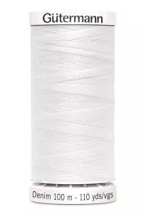Gutermann Denim Naturvit / 1016