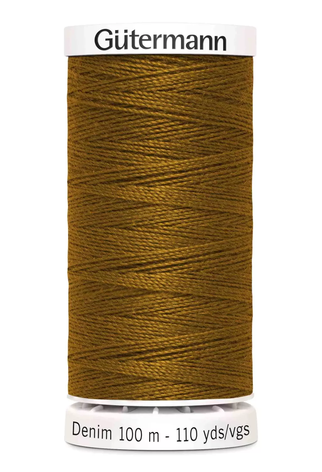 Gutermann Denim Mörk brungul / 2040