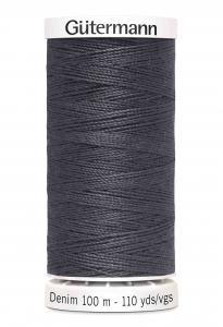 Gutermann Denim Mörkgrå / 9455