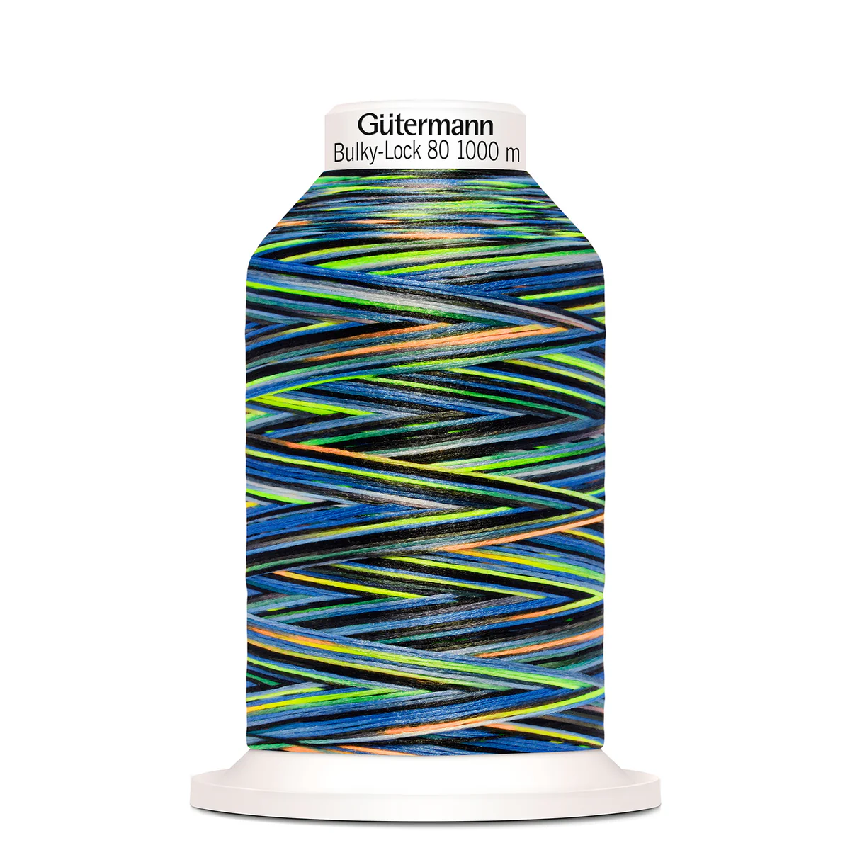 Bulkylock 80 Grön/Svart/Blå Multicolor / 9858