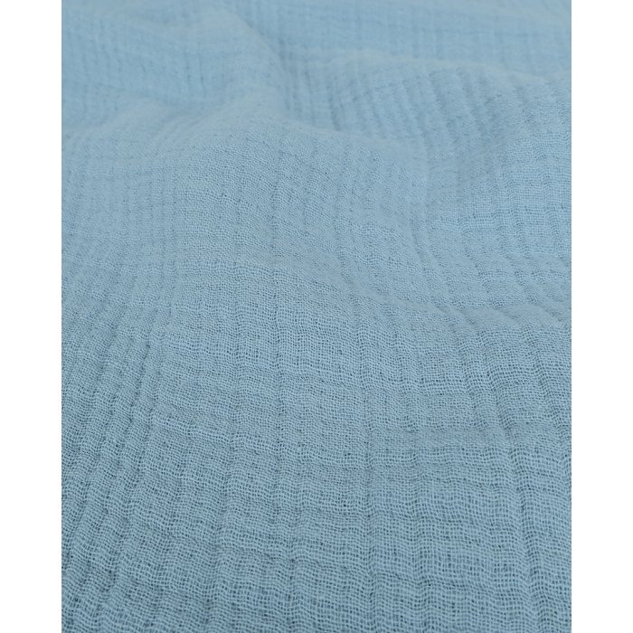 Muslin 6 lager Jeansblå