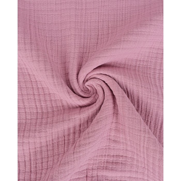 Muslin 6 lager Old Rose
