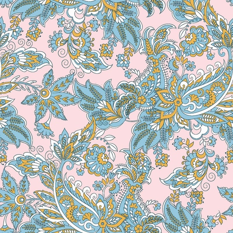 Poplin Rosépaisley