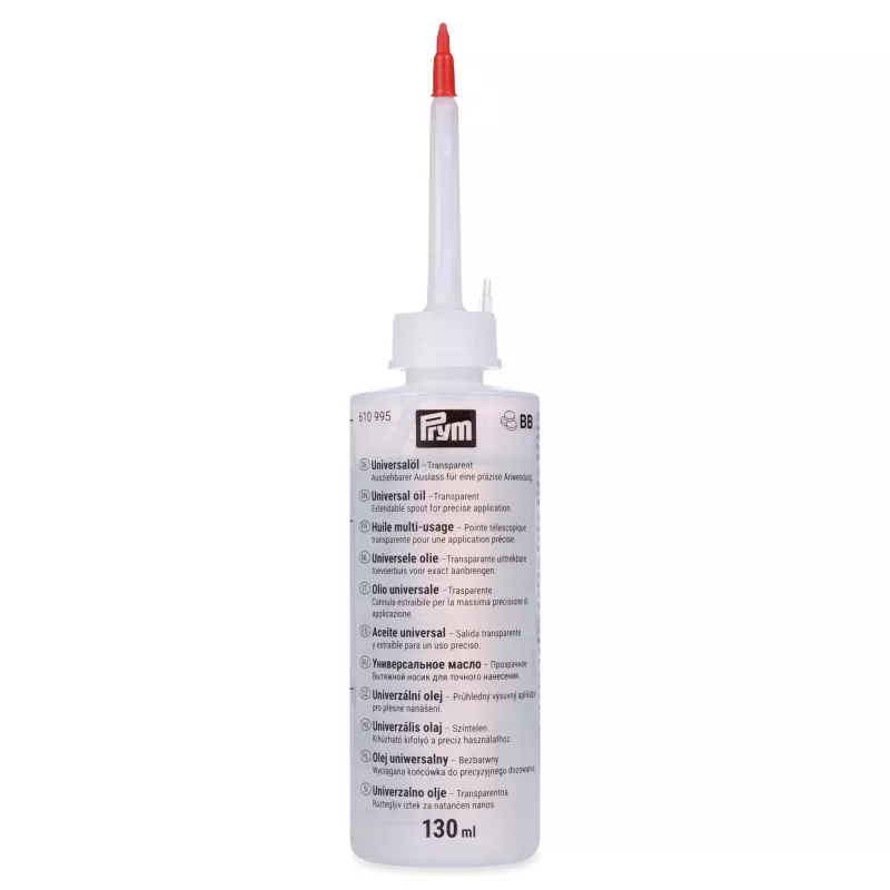 Symaskinsolja 130ml med microtip