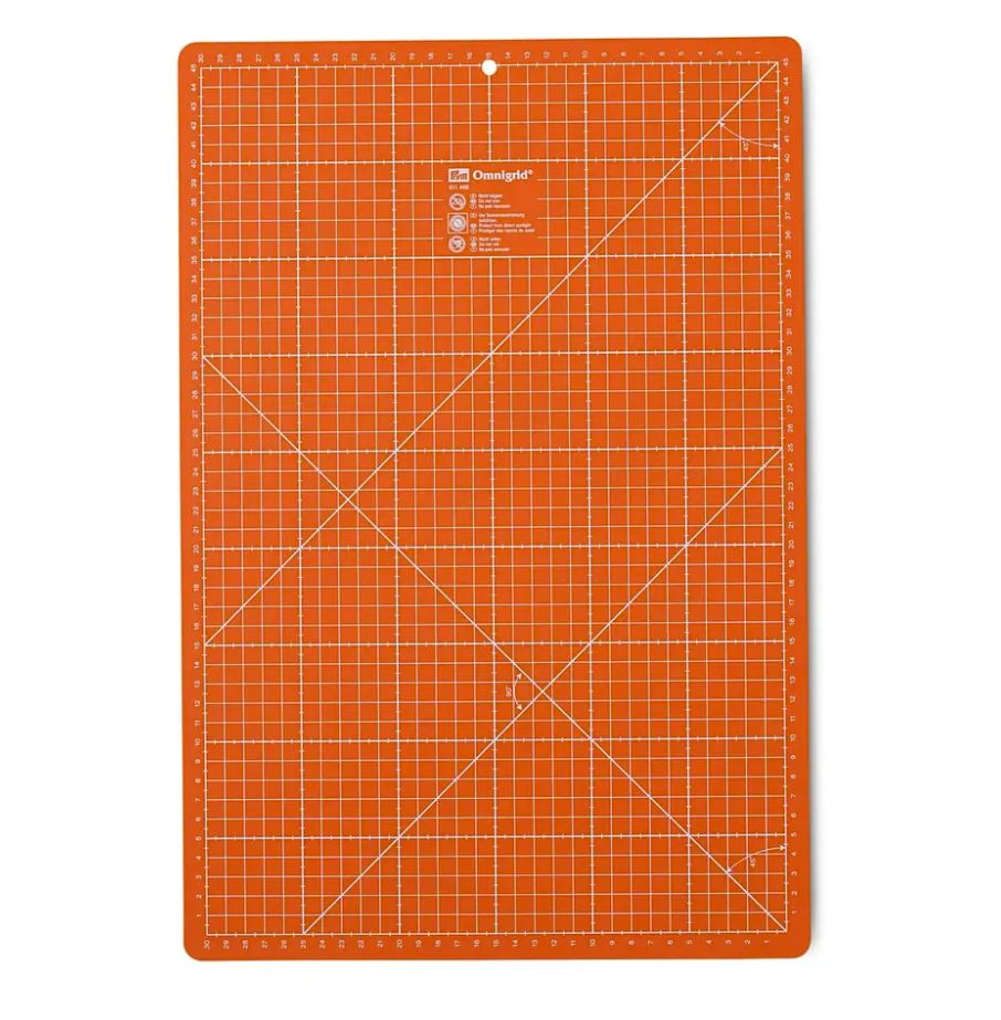Skärmatta 30 x 45 cm - Orange
