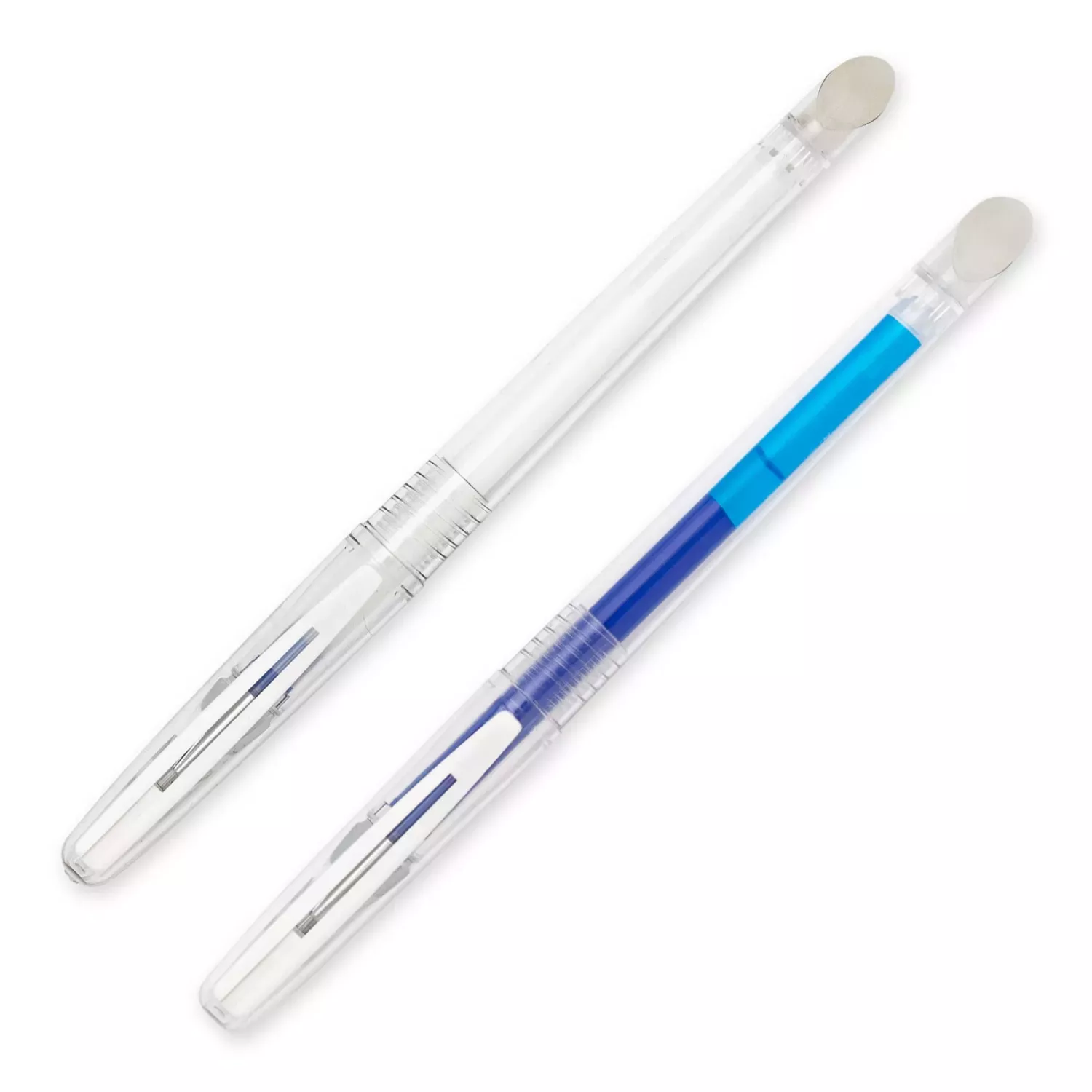 Prym Thermo trickmarker, raderas med värme – 2-pack vit och blå