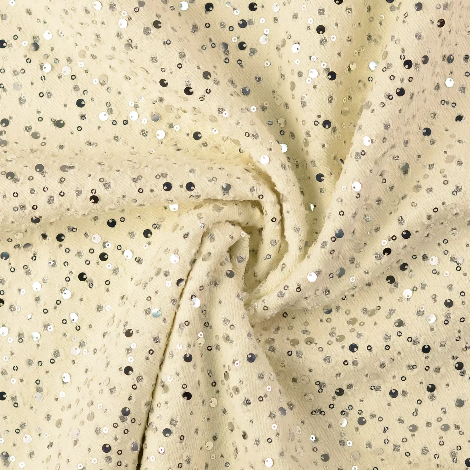 Paljettjeans nude