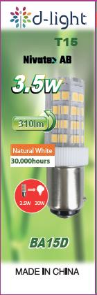 LED-lampa Bajonett