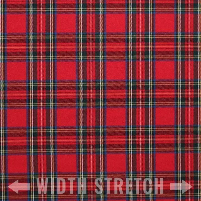 Tartan Royal Stewart, stretch