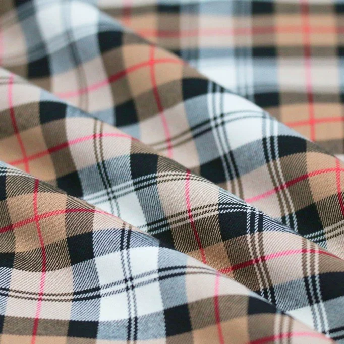 Tartan Small Camel Stuwart
