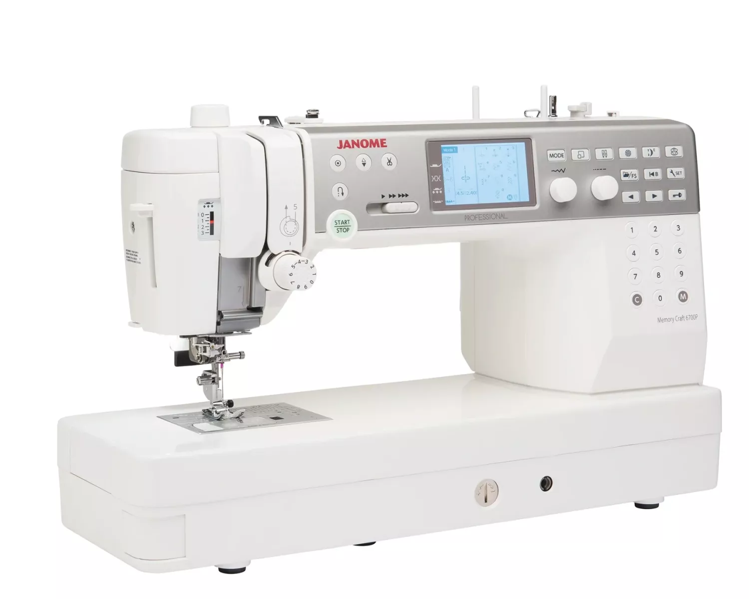 Janome Memory Craft 6700P - Symaskin