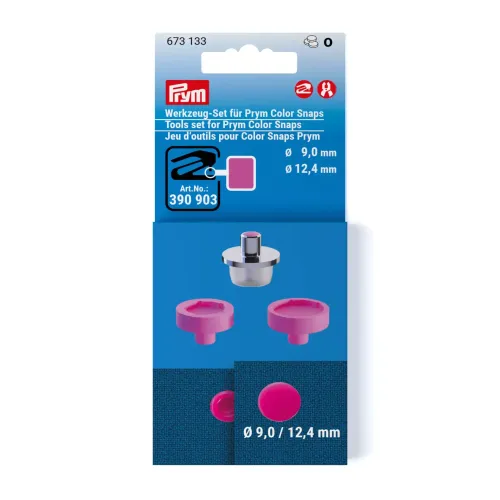 Insatser Prym Color Snaps 9 och 12,4 mm