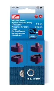Insatser Prym Jerseytryckknappar 8 och 10 mm
