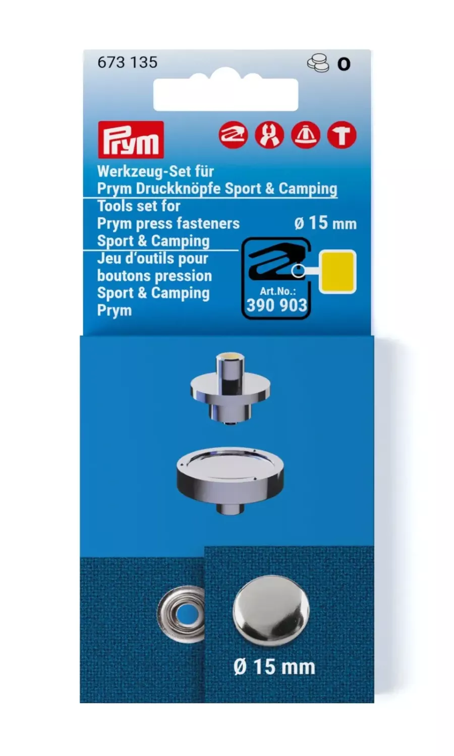 Insatser Prym Sport och camping 15mm
