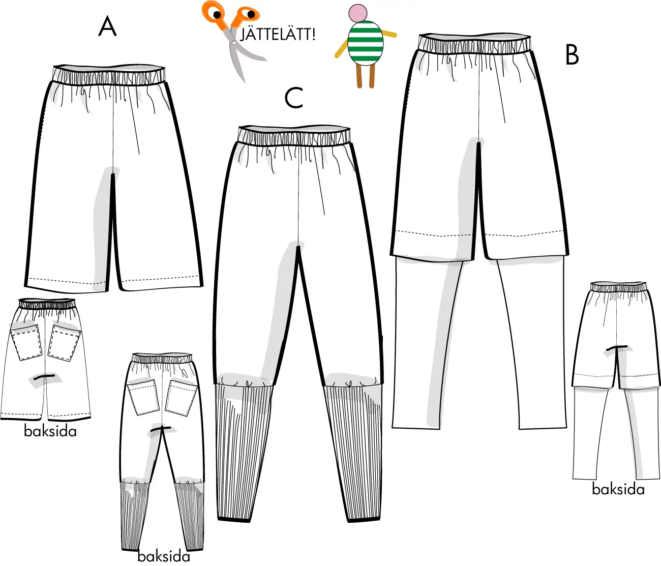 Urban Pants - Unisex - Vuxenstorlekar