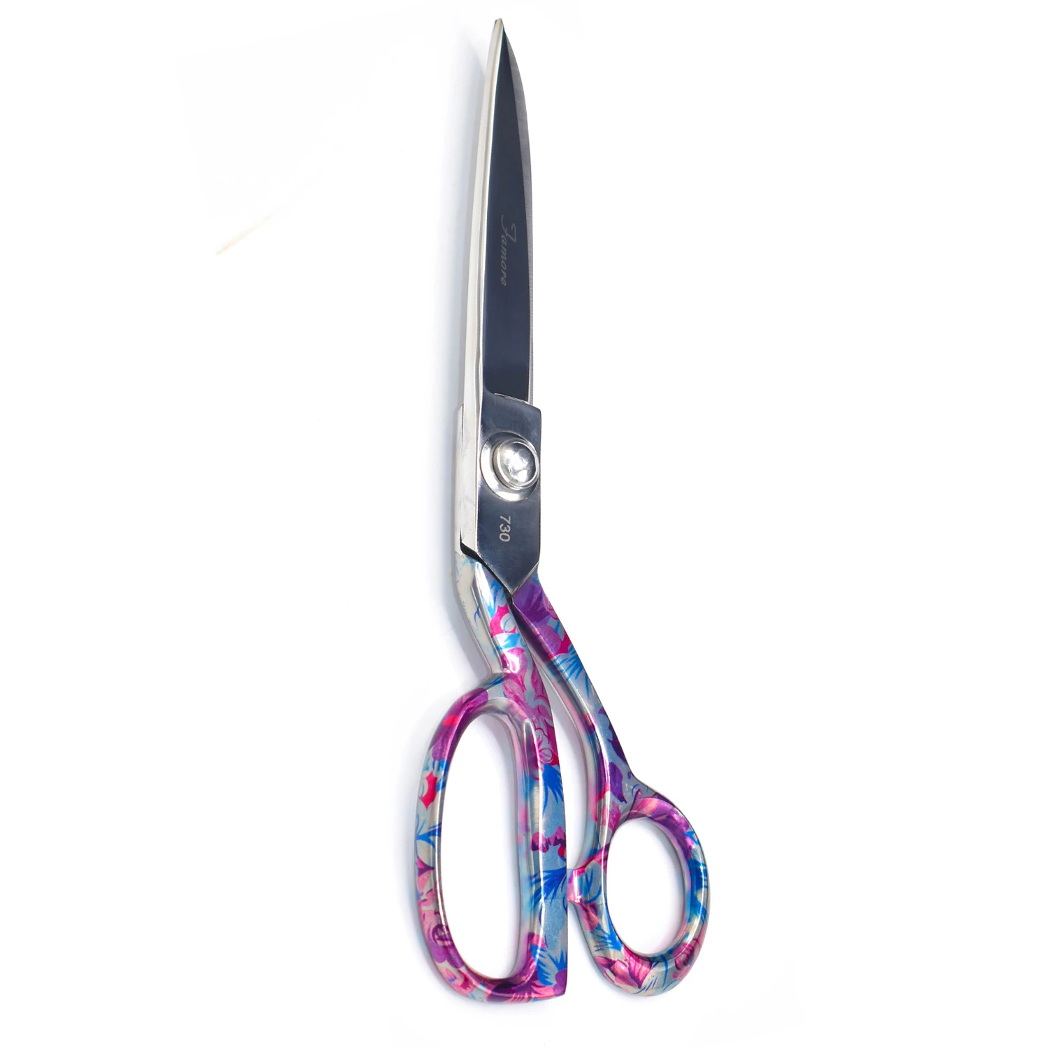 Famoré 730 tygsax 23 cm, blommigt handtag