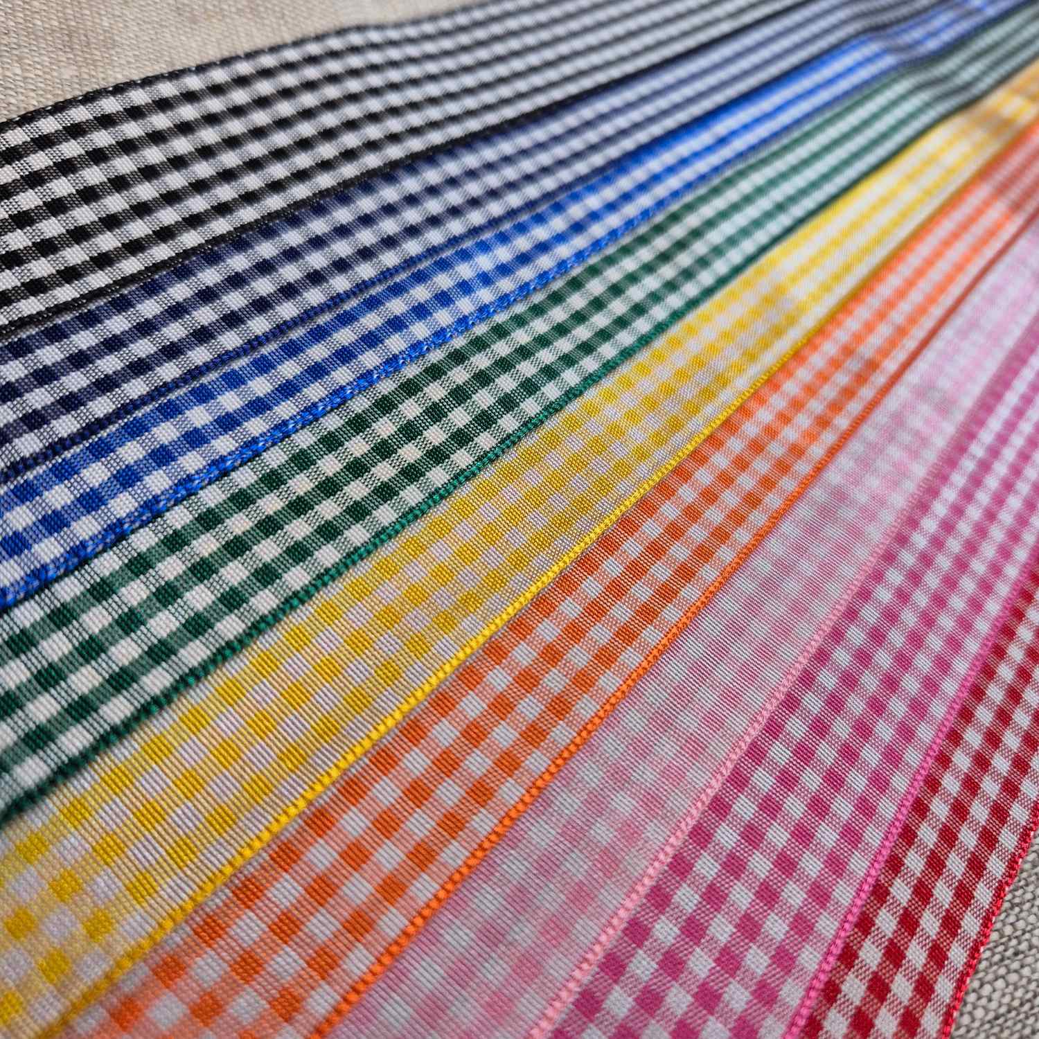 Rutigt band - Gingham