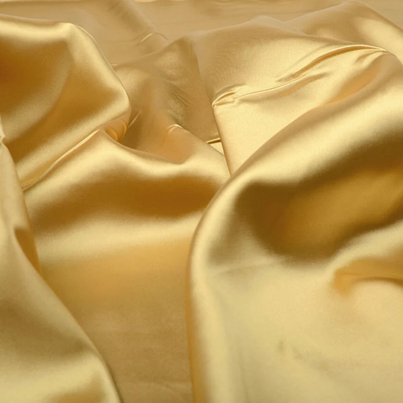 Stretch Satin Guld