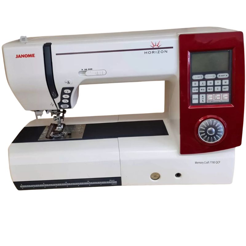 Janome Memory Craft Horizon 7700 QCP - Begagnad symaskin