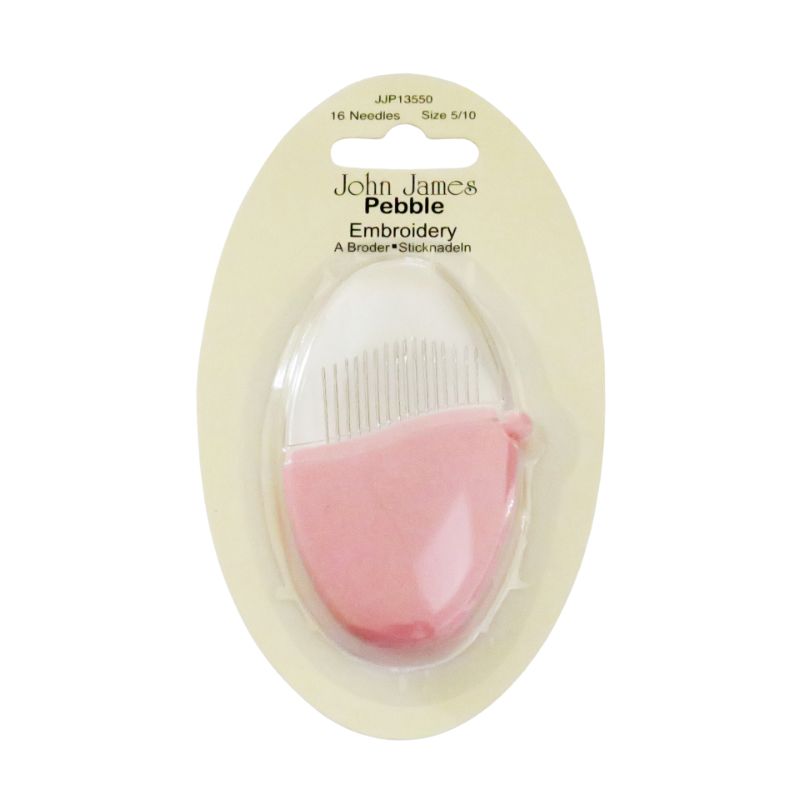 Broderinålar Pebble Storlek 5/10 John James